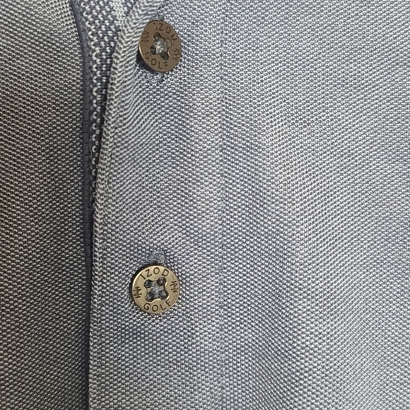 Izod blue golf shirt - Picture 7 of 7